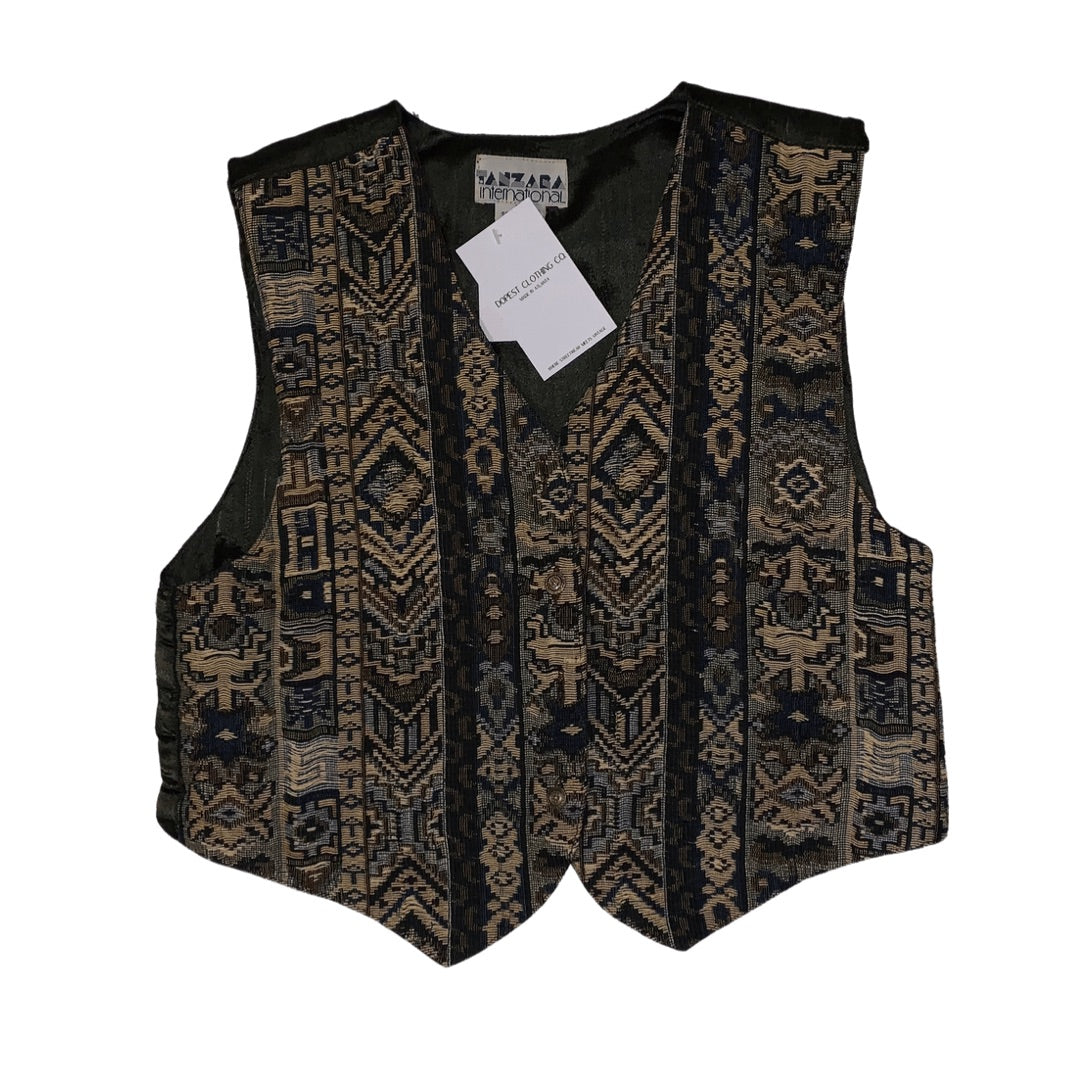 Aztec Printed Vest